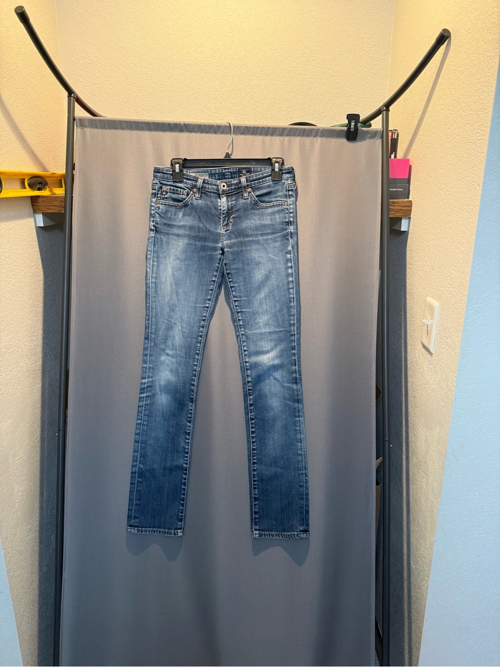 AG Adriano Goldschmied Light Wash Skinny Jeans